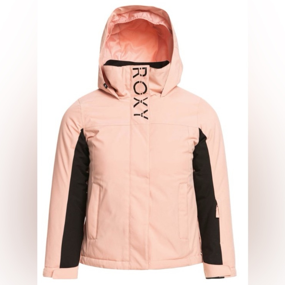 Roxy Girls DryFlight Galaxy Snow Jacket (XL/14) Mellow Rose